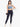 Shakti Warrior high waistband leggings in navy blue
