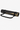 Rolled Shakti Warrior 6mm black lotus TPE yoga mat with carry strap