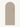 Shakti Warrior arch shaped recycled PU yoga mat in grey