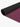 Side view of Shakti Warrior deep red hemp yoga mat