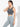 Another side view of Shakti Warrior green high support OME sports bra