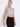 Side view of Shakti Warrior blue high support sports bra