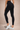 Shakti Warrior high waisted leggings in black back view