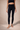 Scalloped waist KAI Leggings - Midnight Black