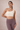 Shakti Warrior low support KAI scallop sports bra in white