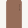 Shakti Warrior arch shaped recycled PU yoga mat in brown