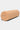 Cork yoga roller on a light gray background