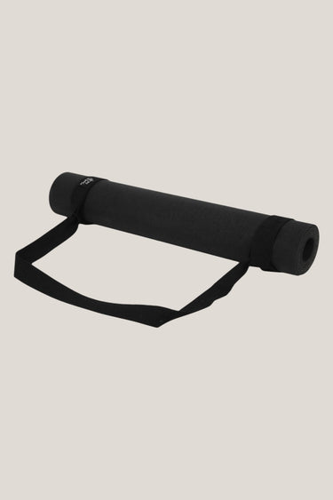 Cork Yoga Mat - Black Gold Lotus
