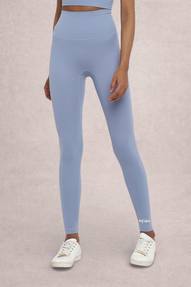 High Rise AuraLux Leggings – Blue