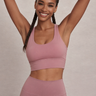 Shakti Warrior high support ORA sports bra in pink