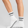 Shakti Warrior pilates socks with non slip grip for studio workouts