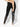 Shakti Warrior Workout Yoga pants Athleisure Black lace leggings